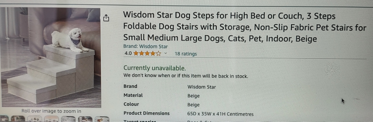 dog's stairs