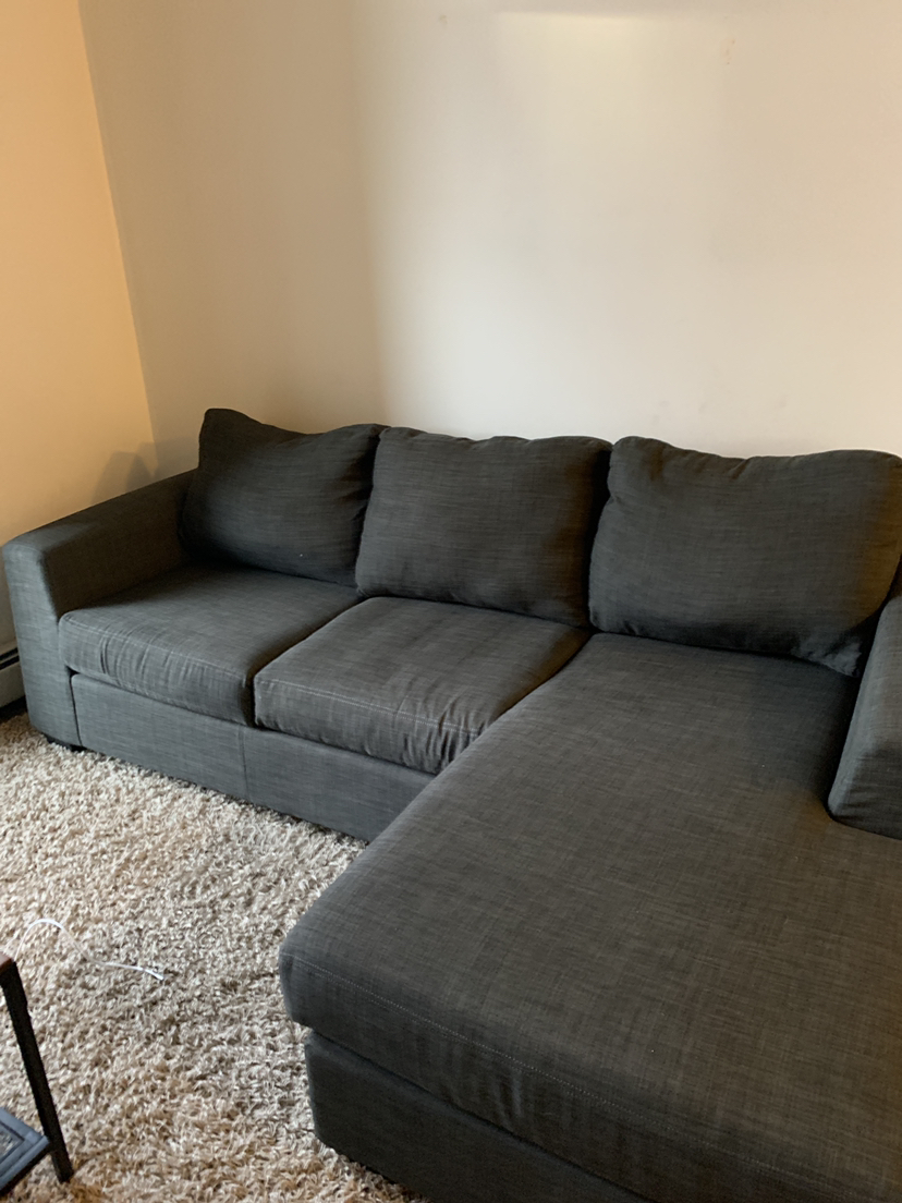 Dark grey Couch thumbnail