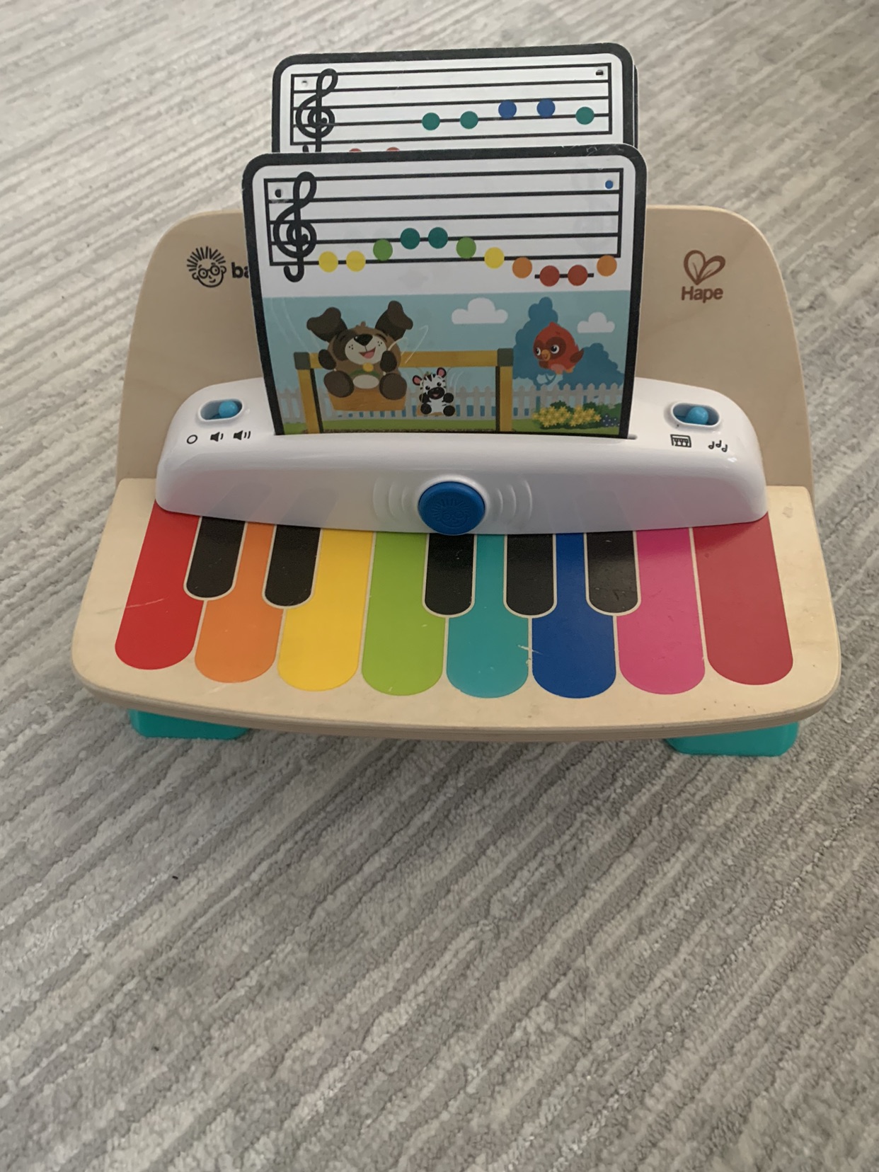 Hape baby wooden piano thumbnail