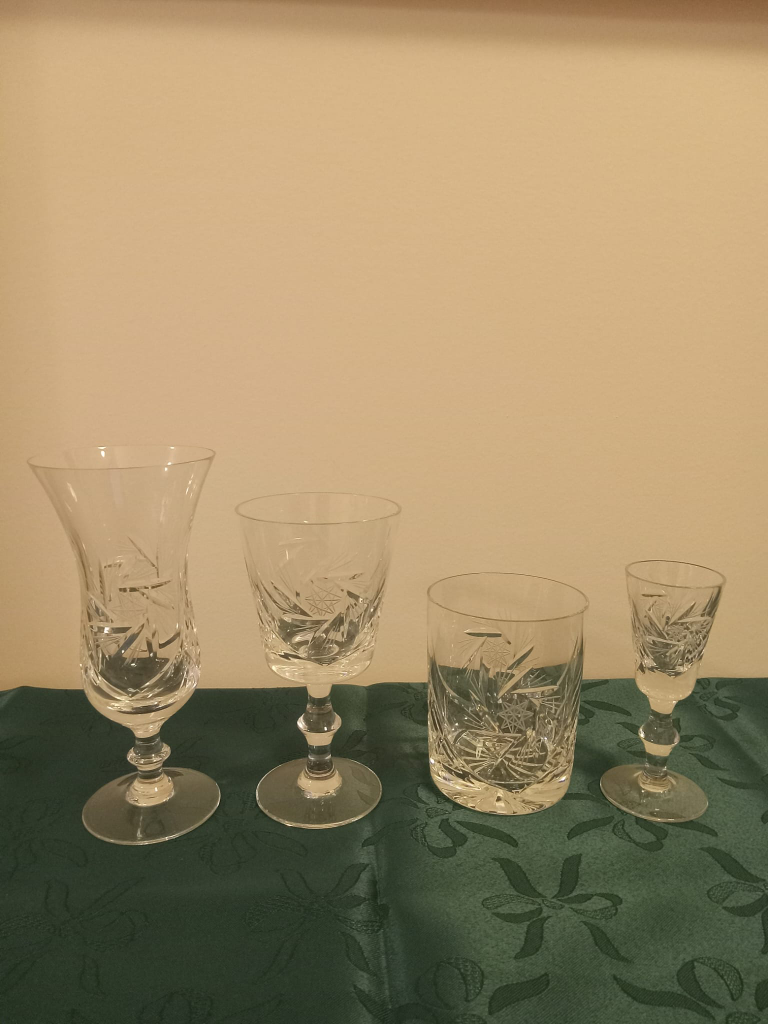 Crystal glasses-48 pieces image indicator(2)