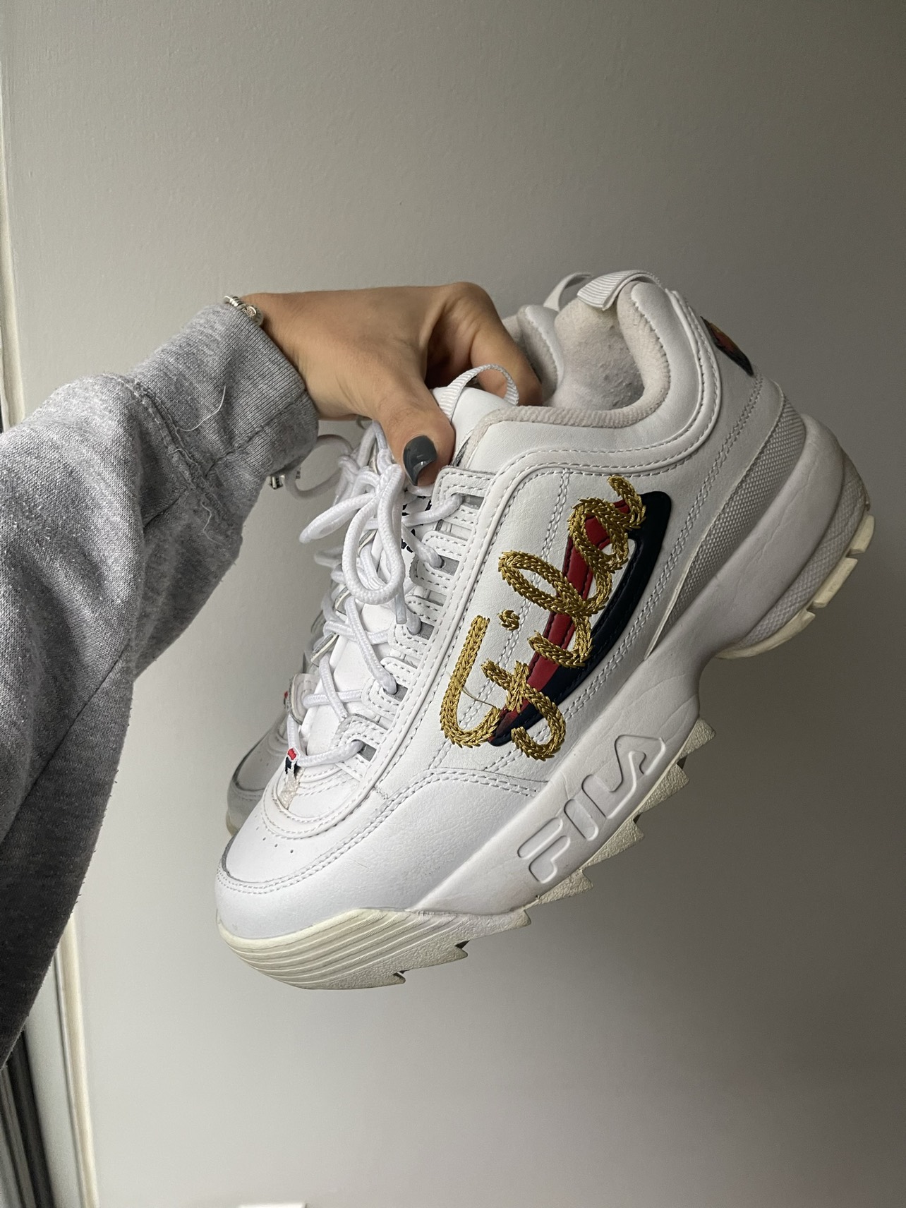☁️🤍Fila Disruptor Sneakers 9.5 - photo 5