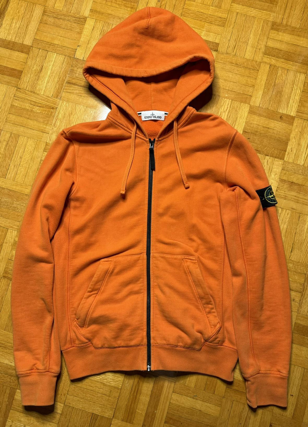 Stone Island Zip Up Hoodie