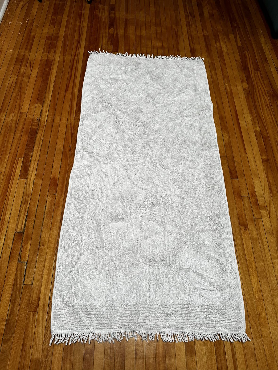 Gorgeous white rug