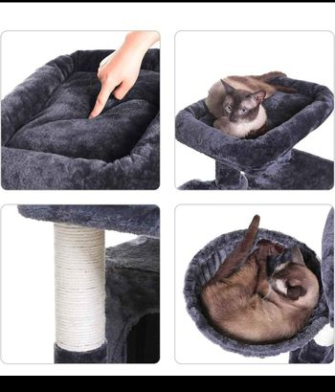 41.34 inches Cat Tree  Cat Tower - photo 4