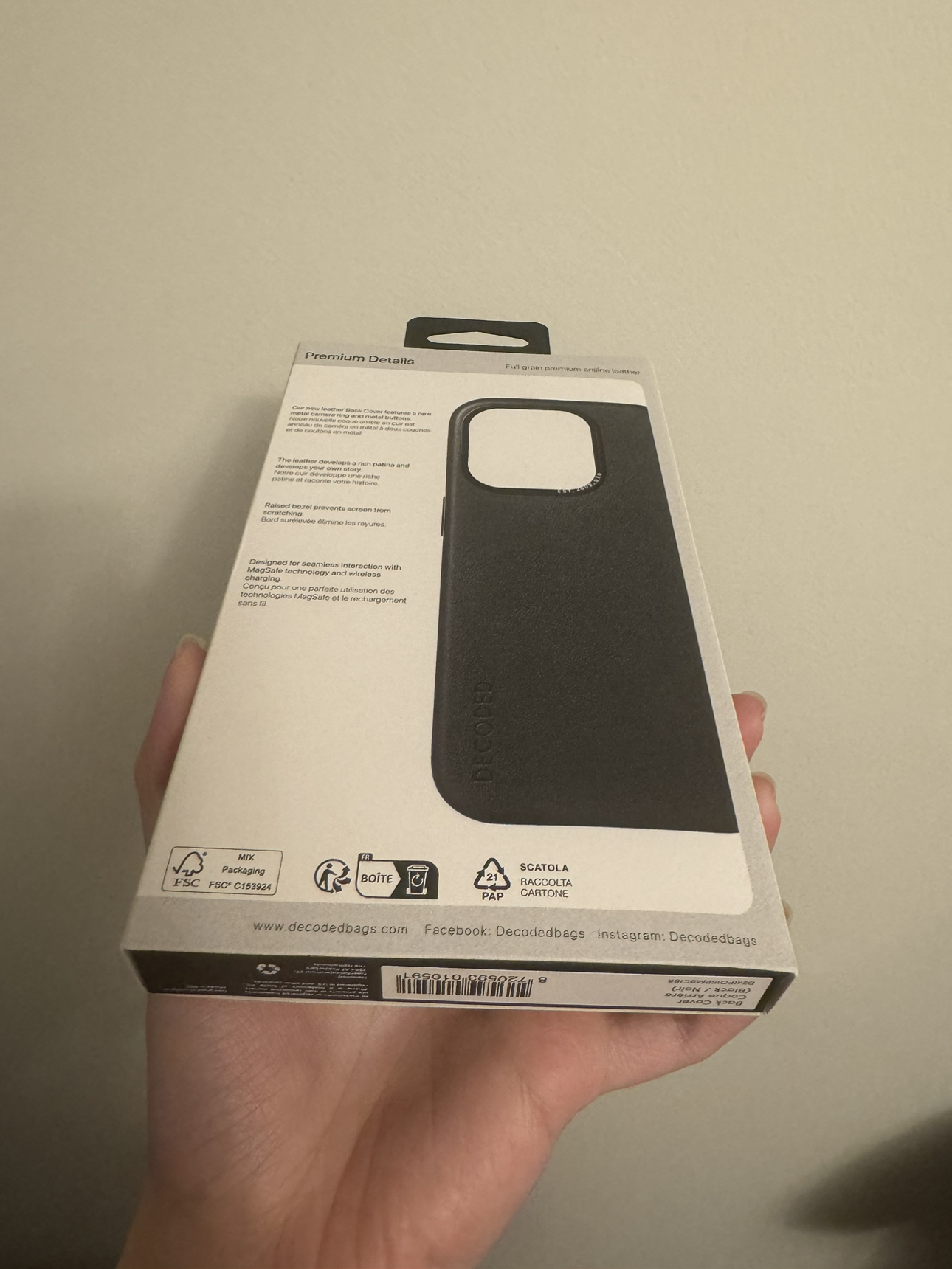 Decoded iPhone 15 pro max phone case - photo 4