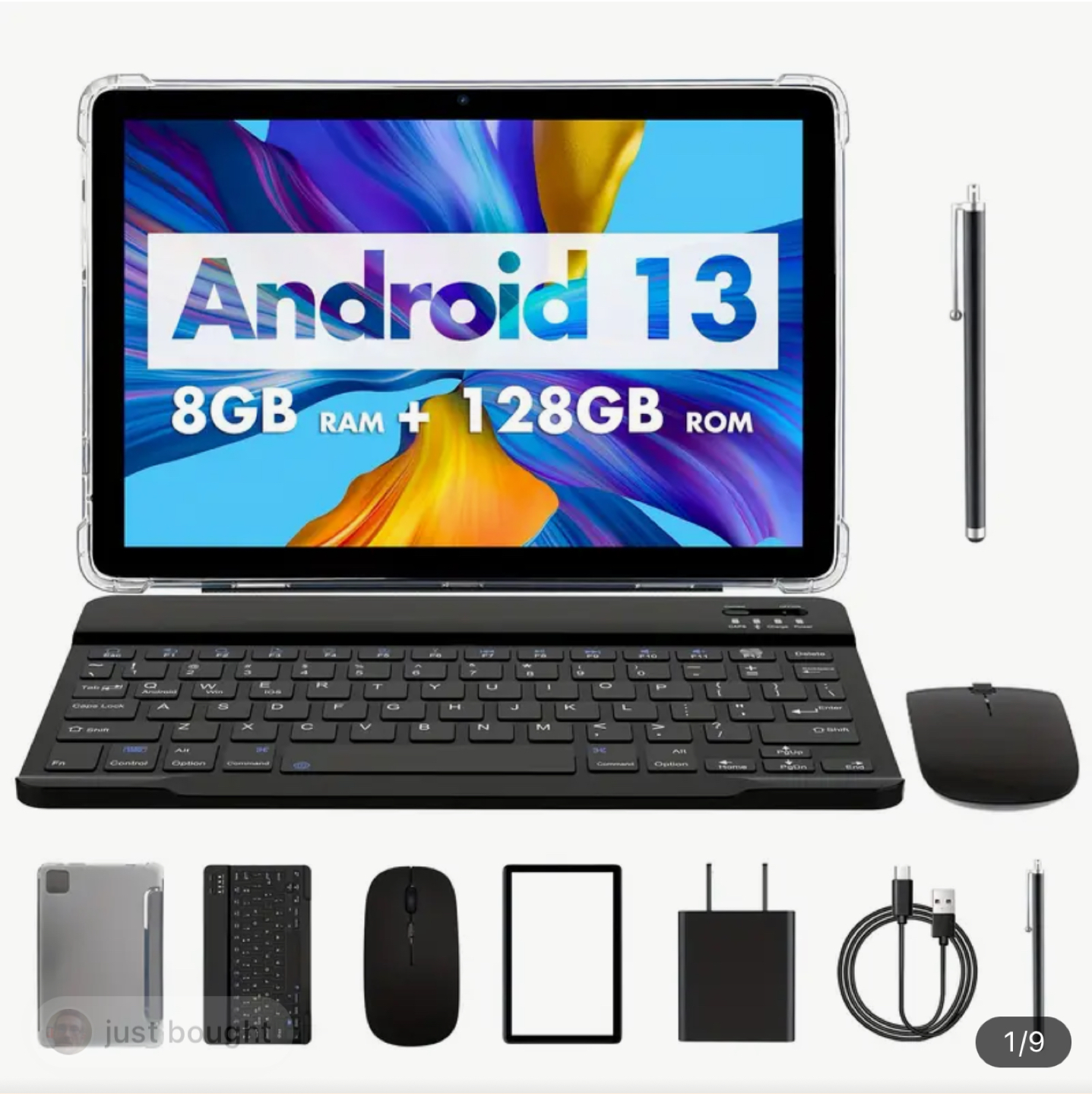 Android 13 tablet 8g+128g ram with 5G wifi