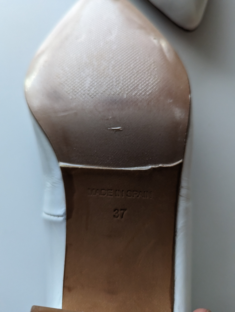 L'Intervalle White Shoes Size 7 - photo 4