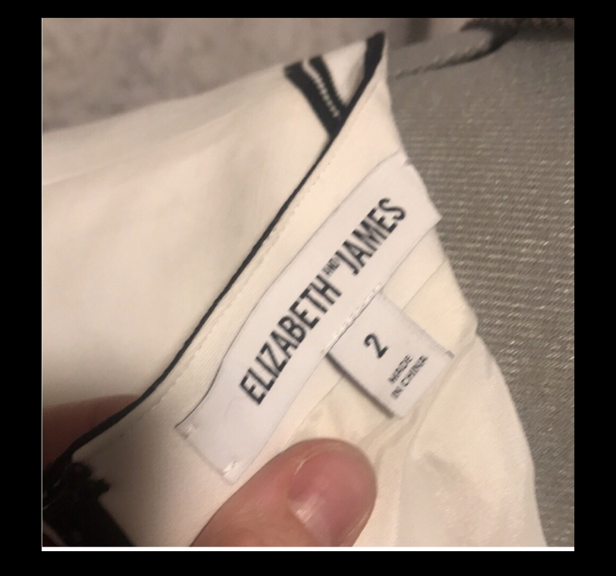 Elizabeth & James “Kenya” color block dress (altered sleeves) image indicator(5)