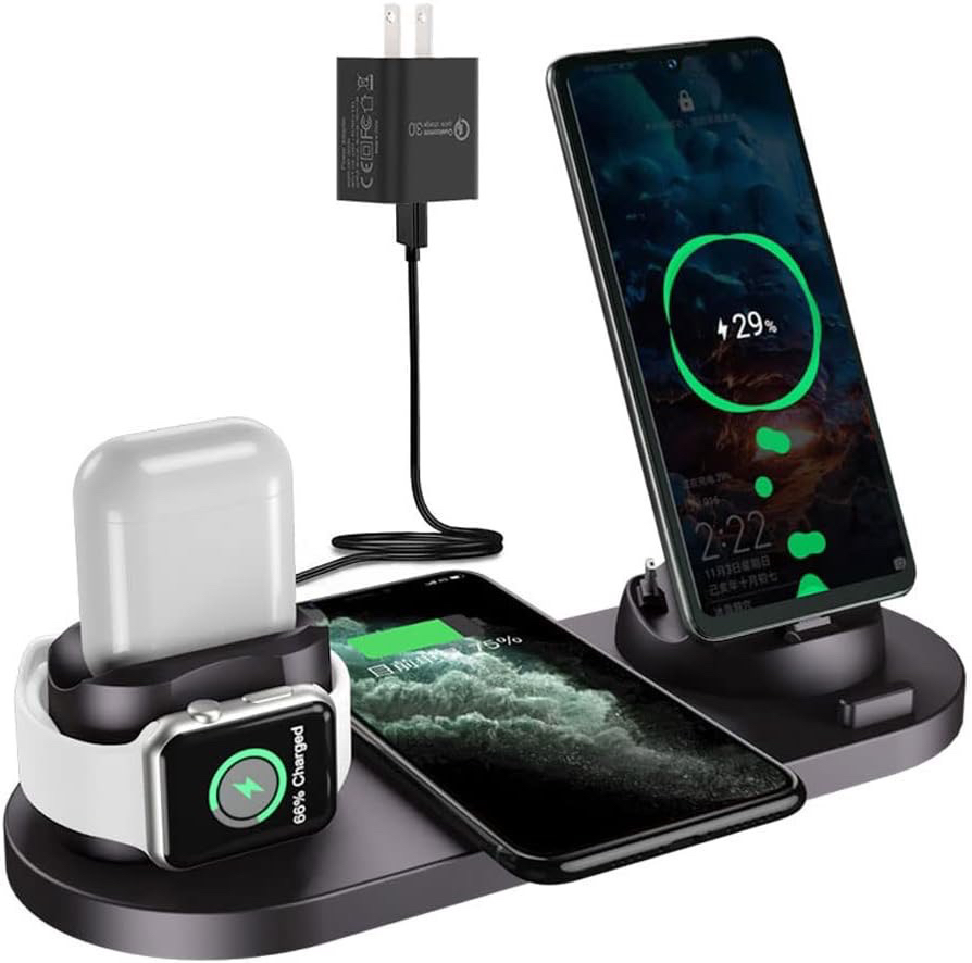 Charging station charge for many electronic product charging