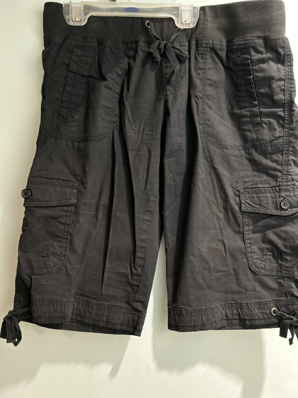 Long black shorts