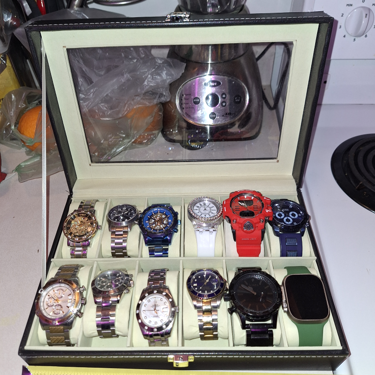 Watch storage case image indicator(2)