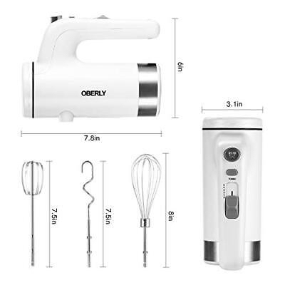 Hand Mixer OBERLY 400W Power 5-Speed Electric - photo 2