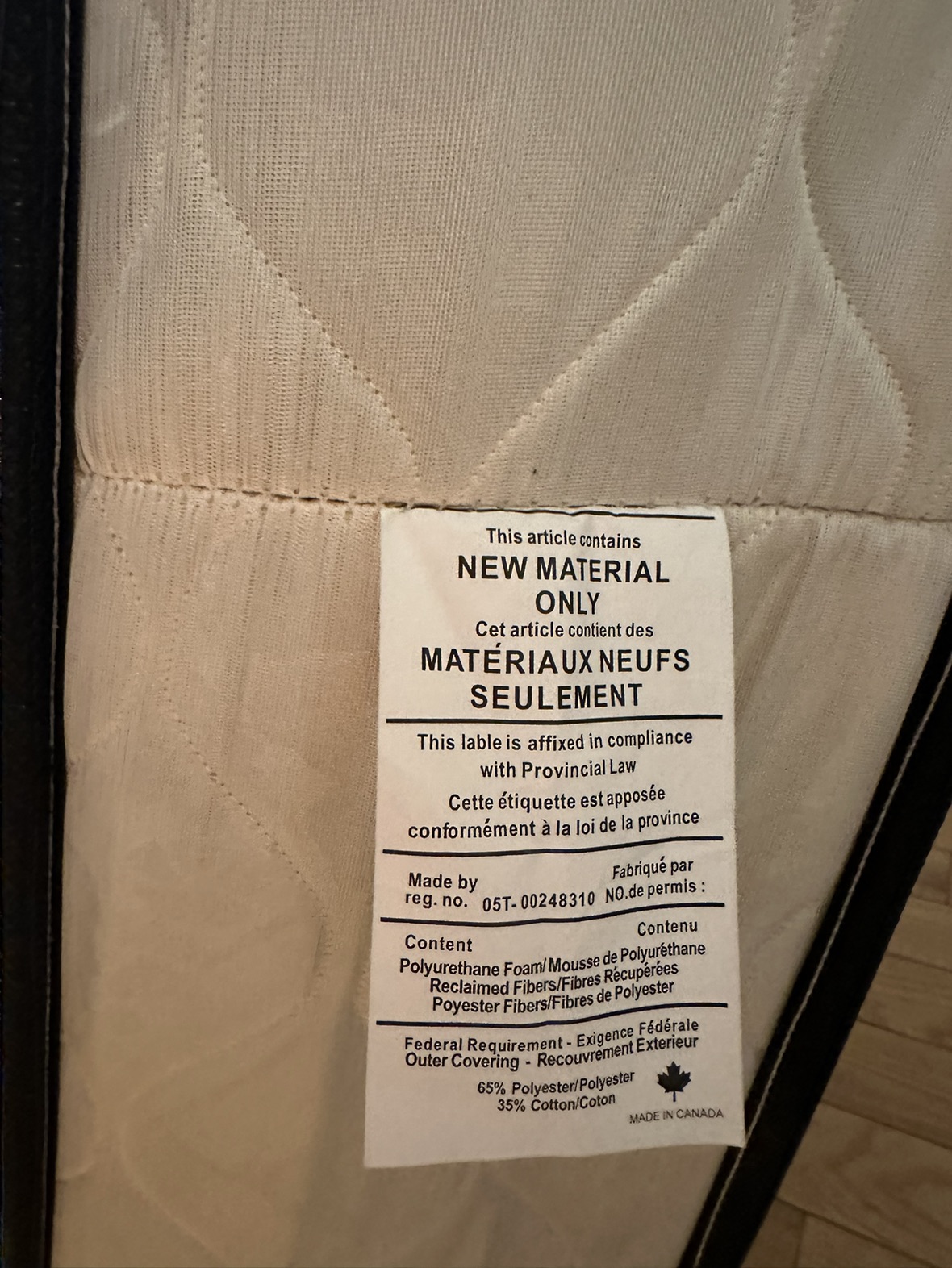 Twin size mattress image indicator(3)