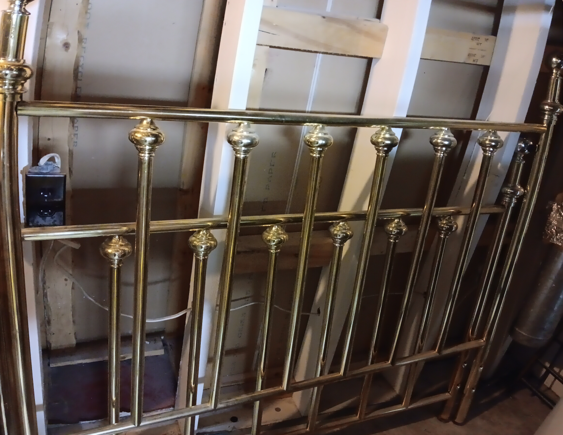 Brass Headboard and Footboard