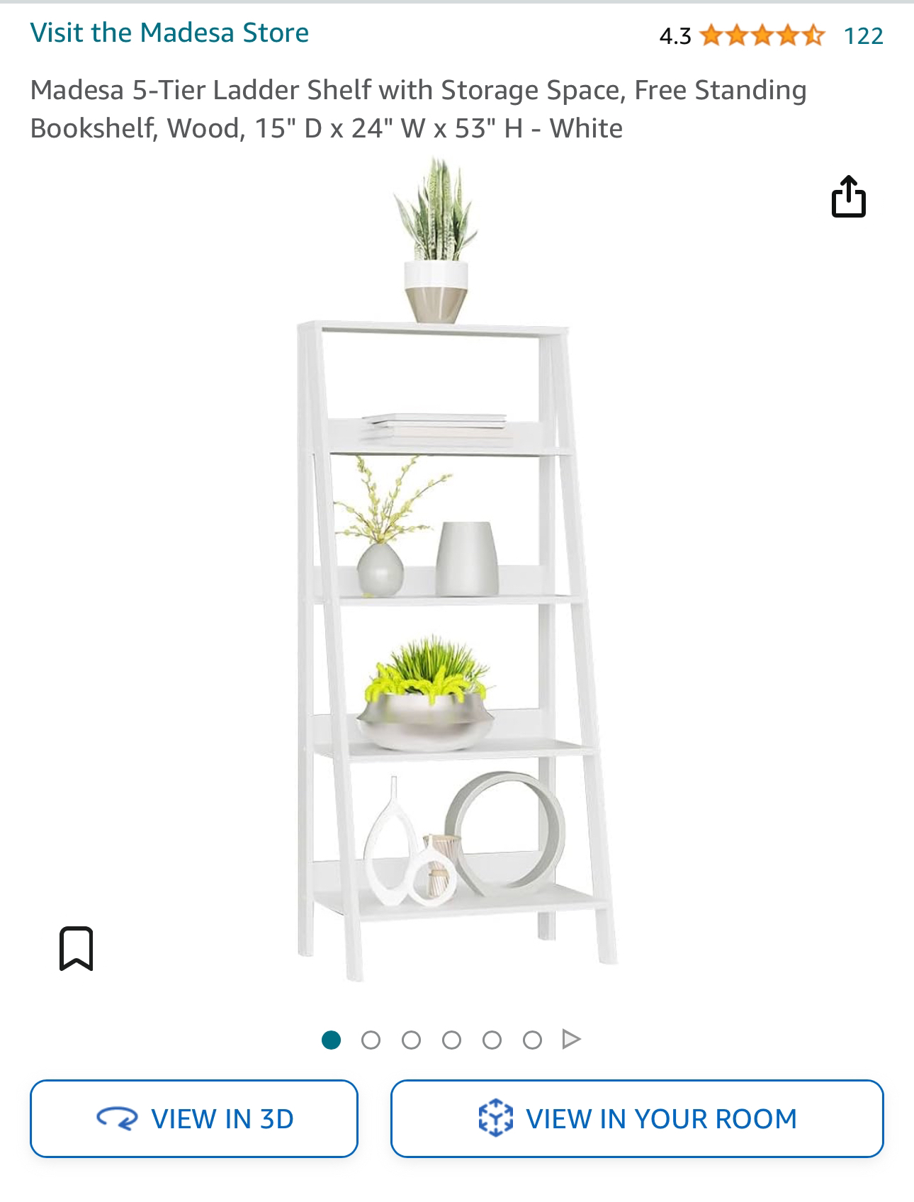 5-tier Ladder Shelf