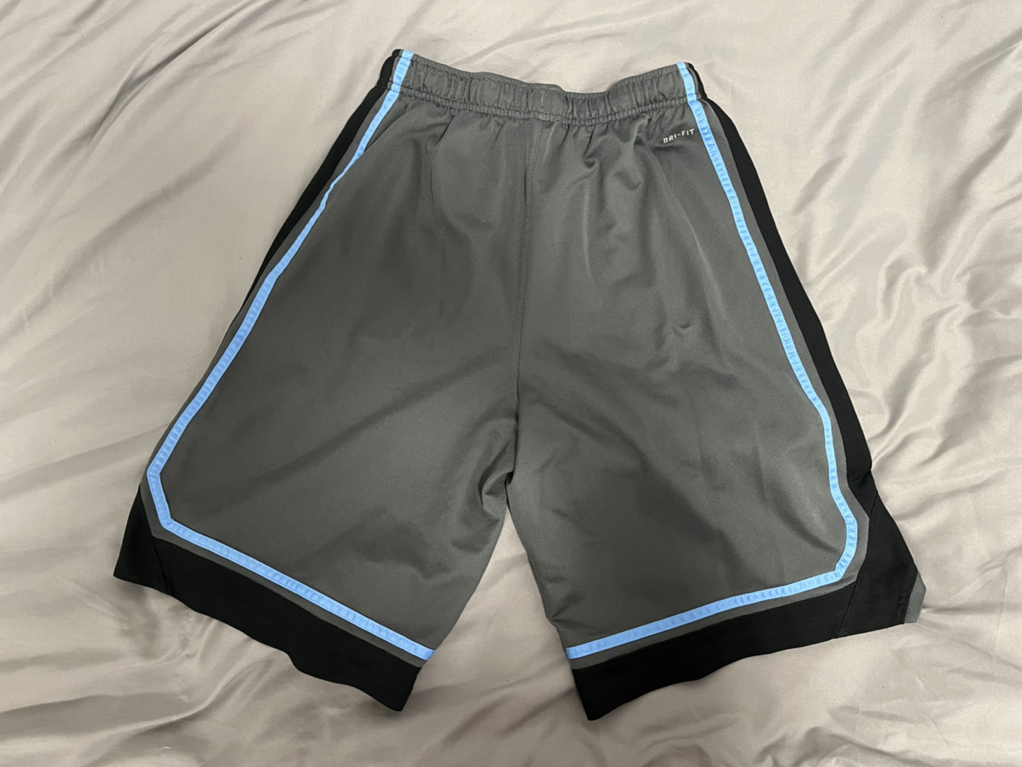 Grey and Baby Blue Nike Drifit shorts - photo 3
