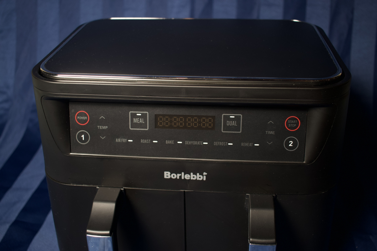 Borlebbi 8 qt Dual Zone Multifunction Air fryer, Airfryer - photo 3