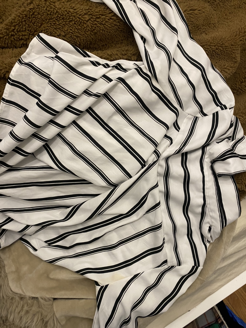 tally weijl - black and white striped blouse image indicator(4)