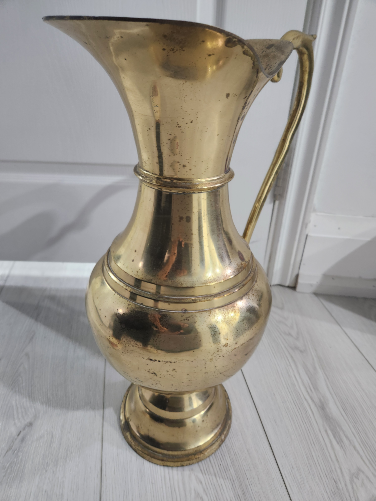 Brass Vintage Decor Vase / Pitcher image indicator(2)