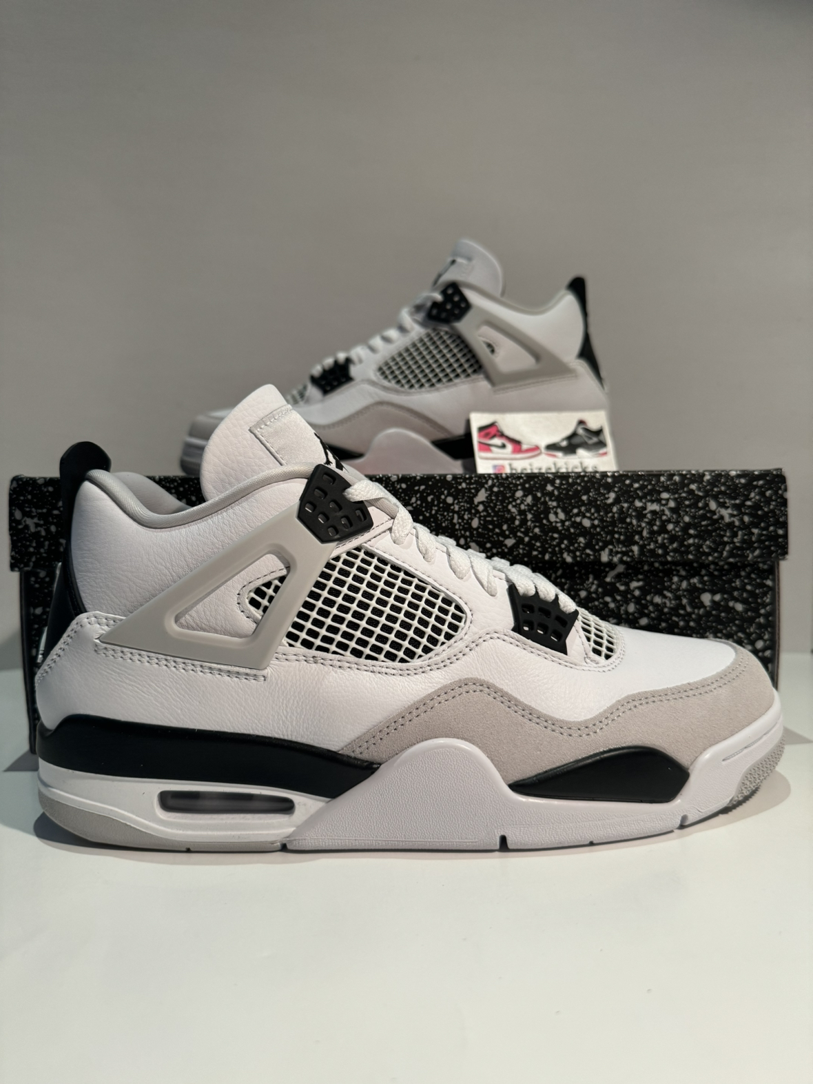 Air Jordan 4 Military Black size 9.5 thumbnail