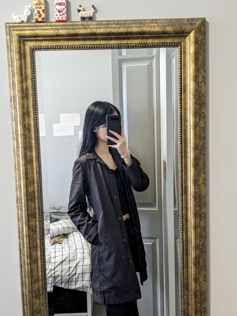 Womens trenchcoat jacket - waterproof thumbnail