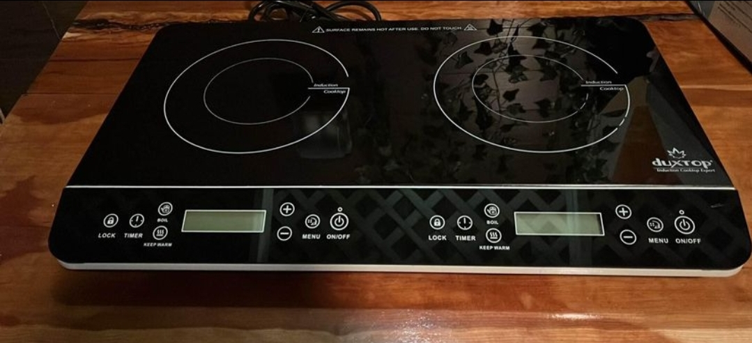 Duxtop LCD Portable Double Induction countertop thumbnail