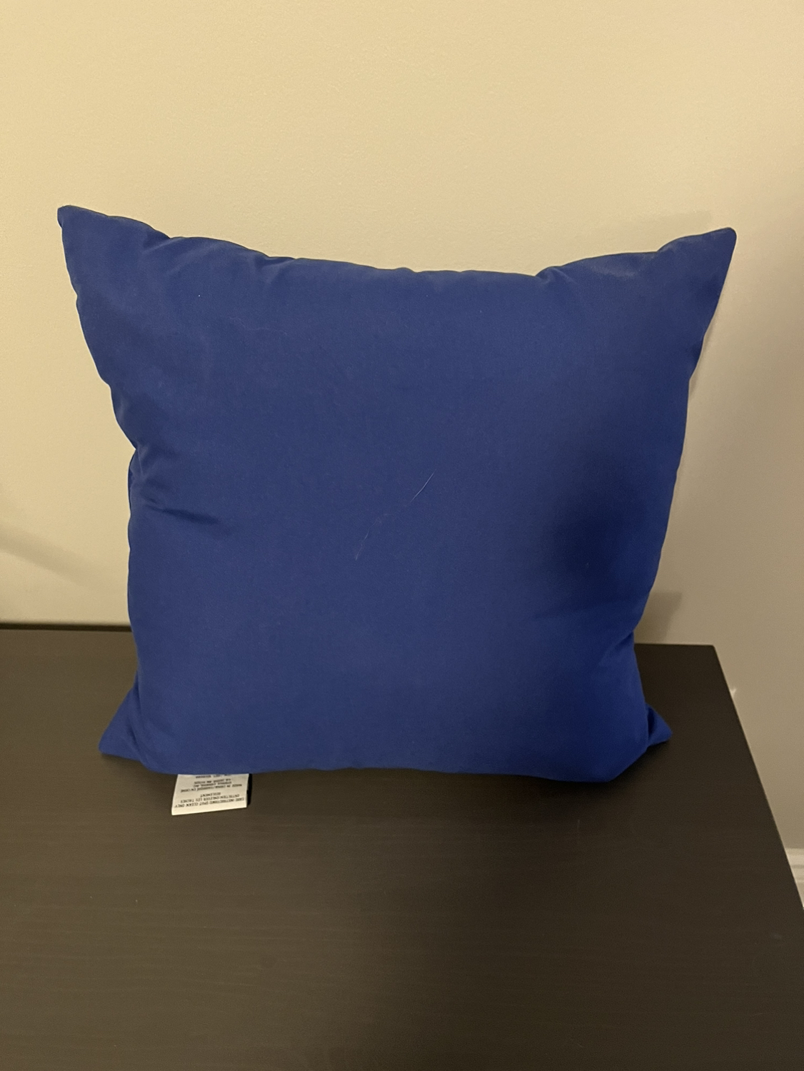 Blue throw pillow #freecycle image indicator(2)