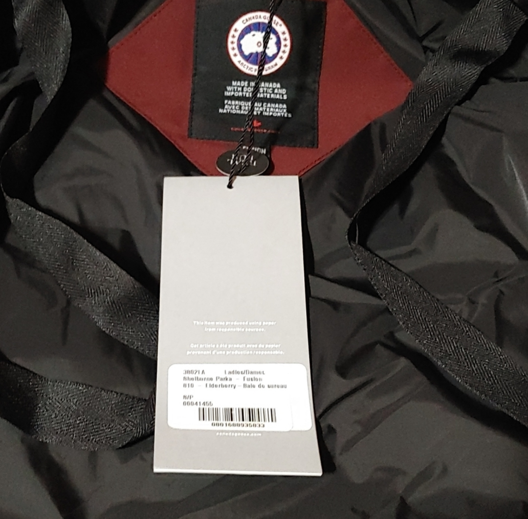 AUTHENTIC Canada Goose Shelbourne Parka in Elderberry image indicator(3)