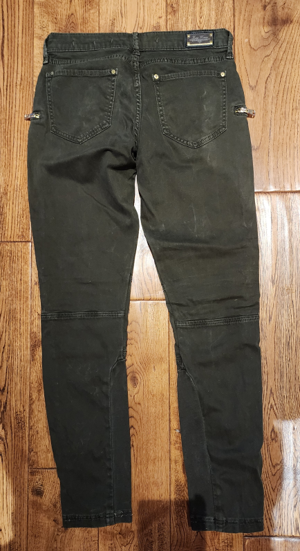 Dark green Slim fit "jeans" from Zara image indicator(2)