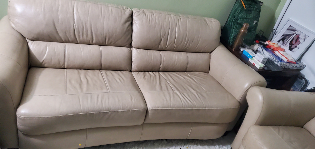 Two pieces sofa