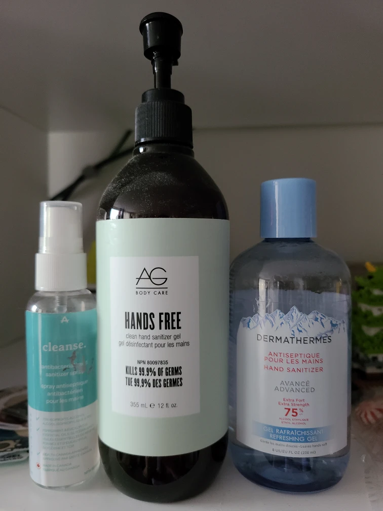 misc expired hand sanitizer