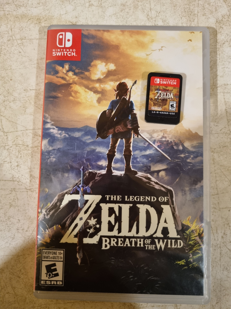 Zelda: Breath of the Wild Nintendo Switch Game