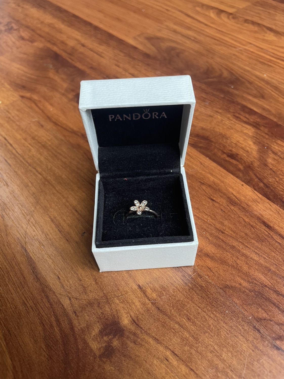 PANDORA Rose Gold Flower Ring - Size 5.5 thumbnail