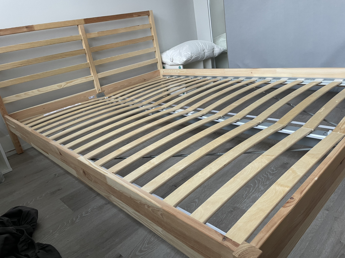 Bed frame queen size bed - photo 2
