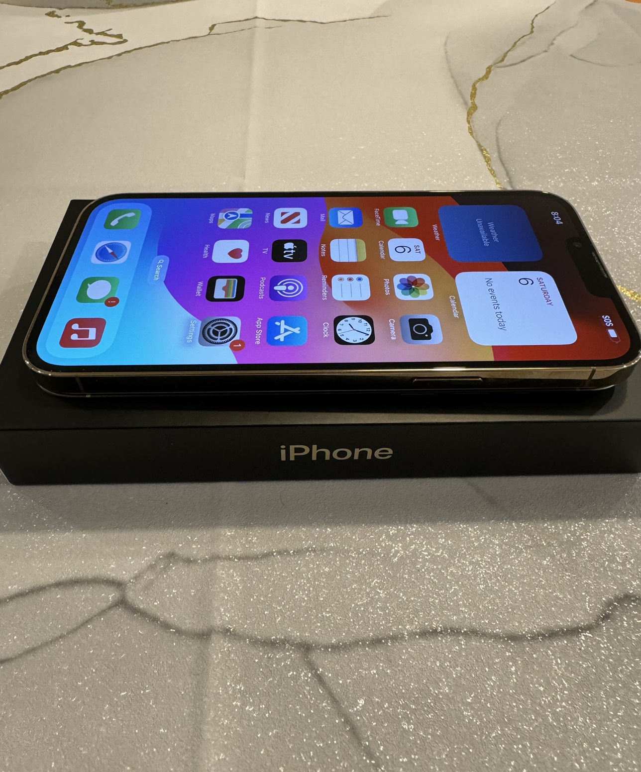 iPhone 13 Pro Max, 128 GB, Gold, Mint Condition, Unlocked - photo 3