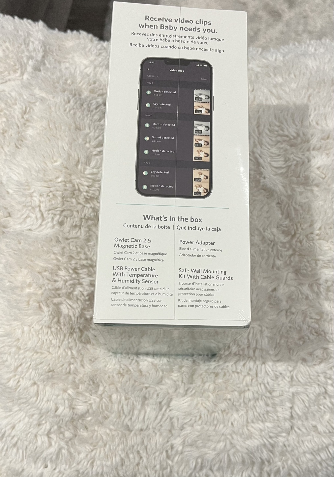 Owlet Cam 2 - Brand new sealed image indicator(3)