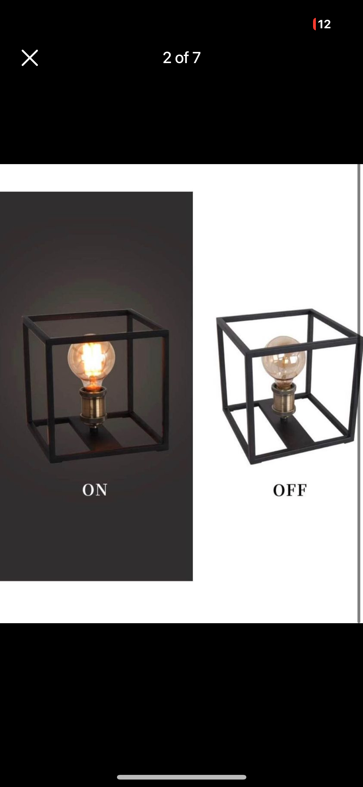 Table Lamp With Bulb - photo 2