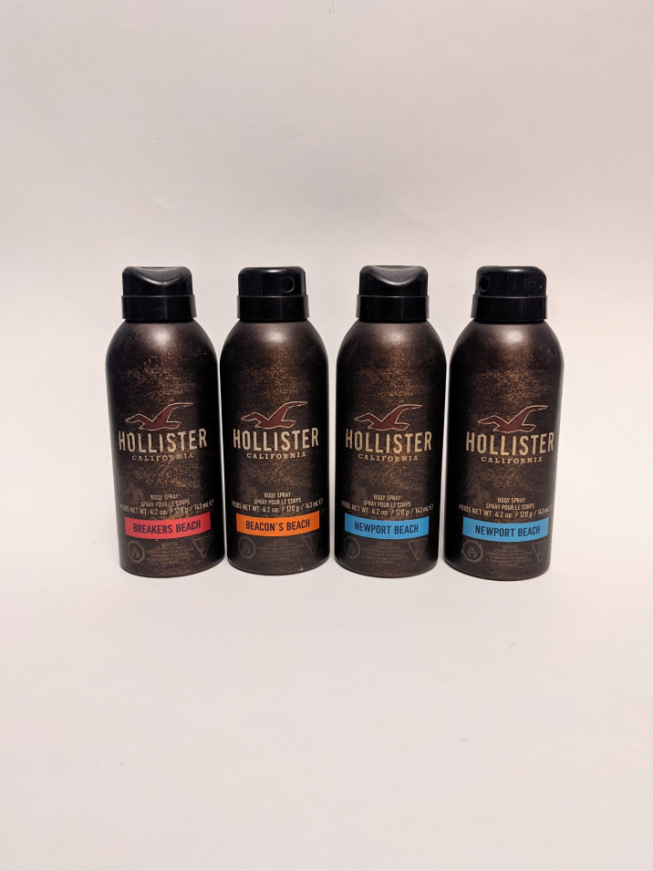 Hollister body spray