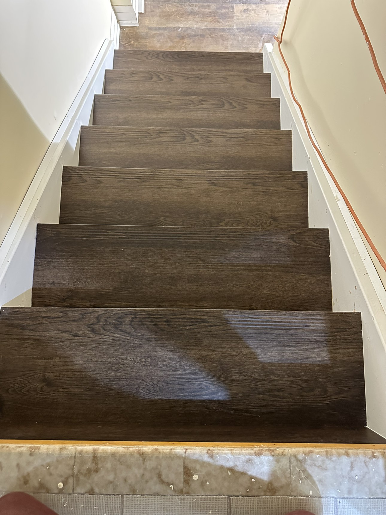 Vinyl/laminate steps - photo 2