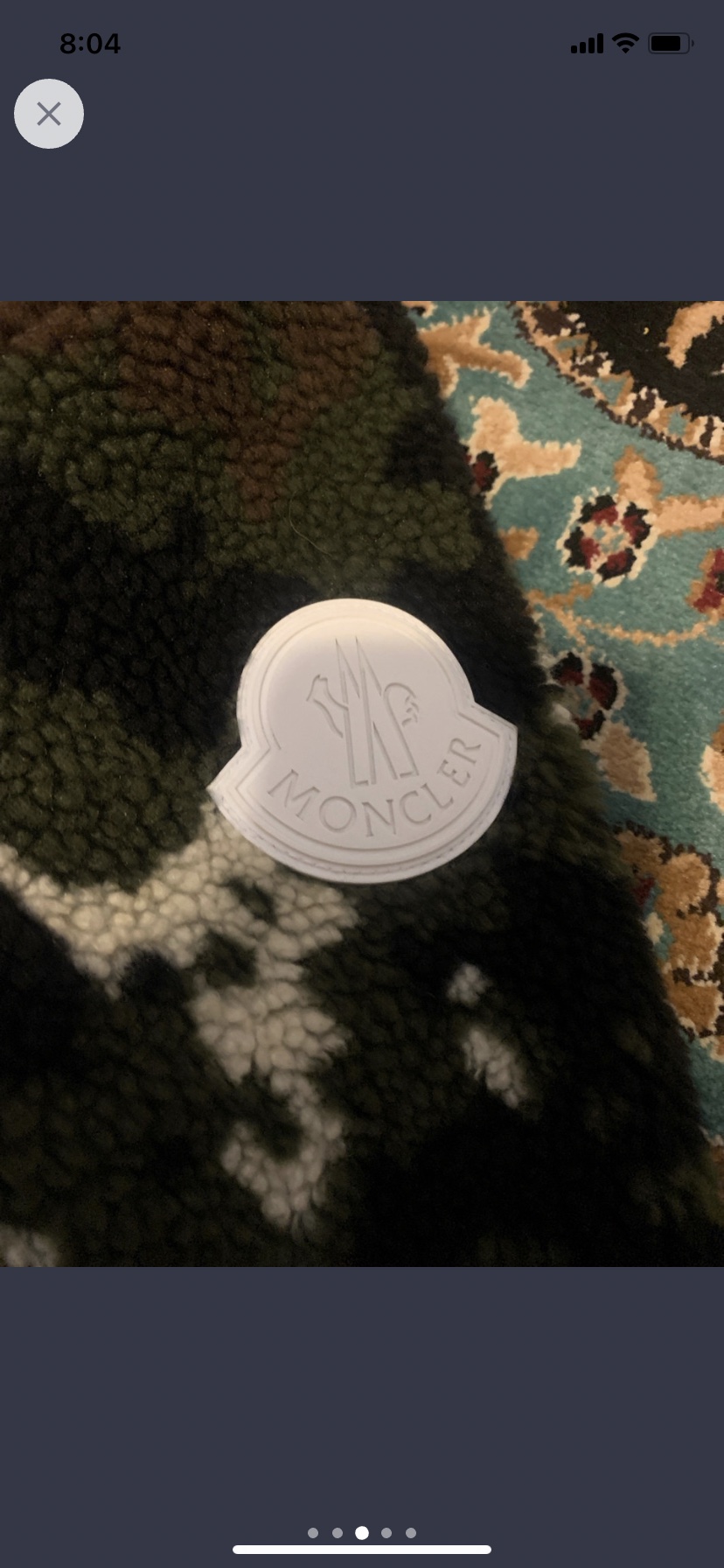 Moncler reversible jacket