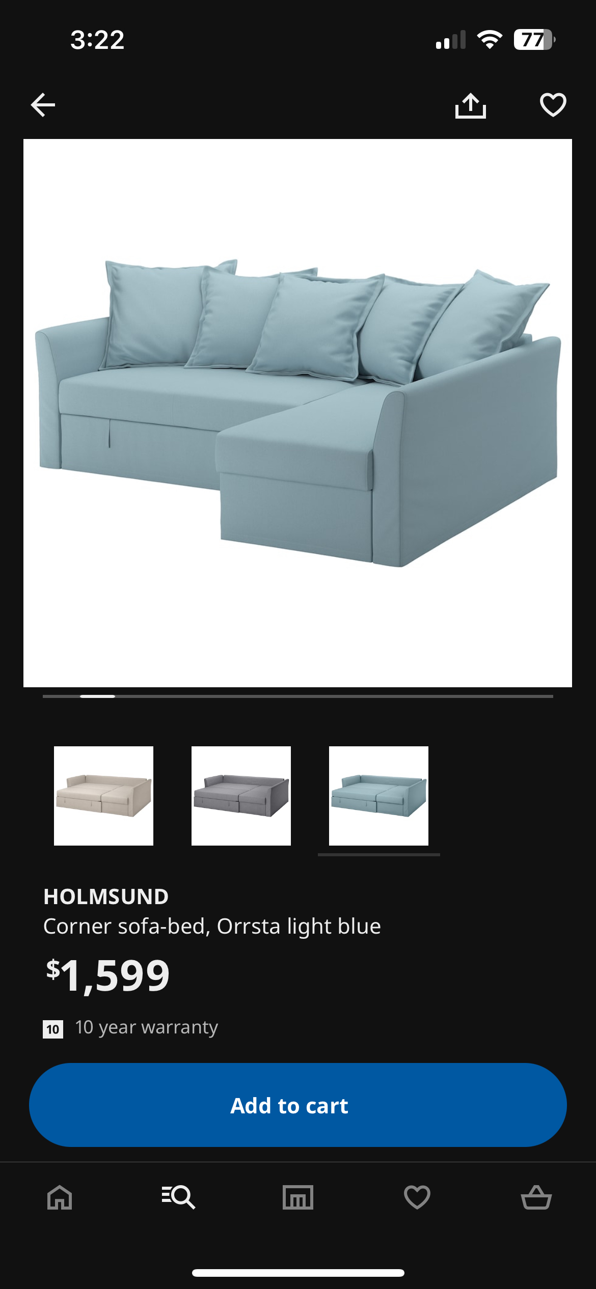 Corner Sofa-bed