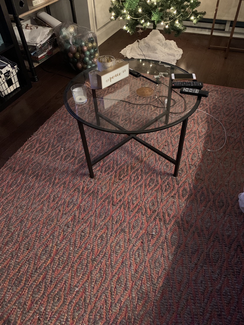 Homesense Woven Area Rug/Carpet 5’3” x 7’6” thumbnail