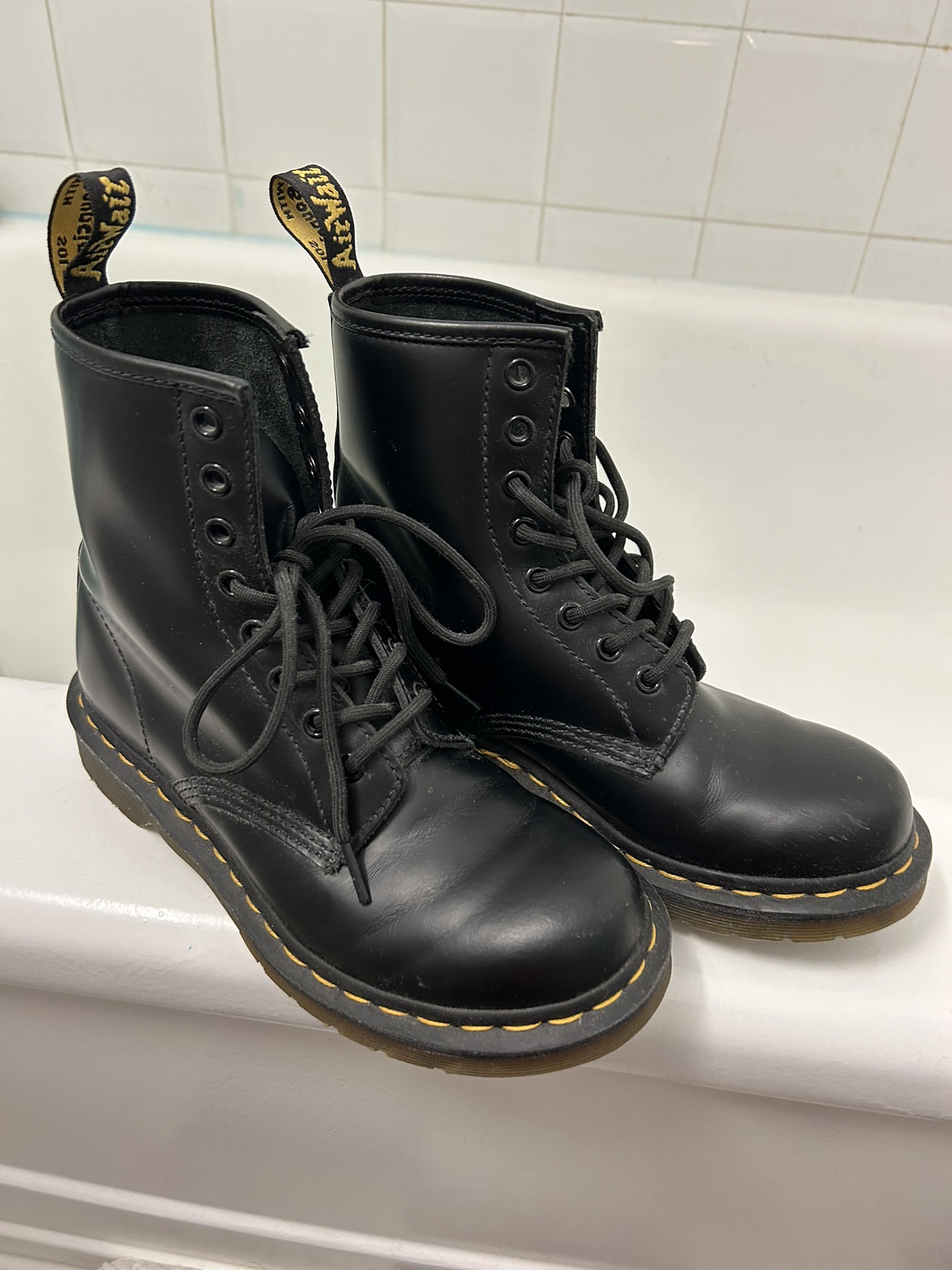 Barely used Doc Marten boots thumbnail