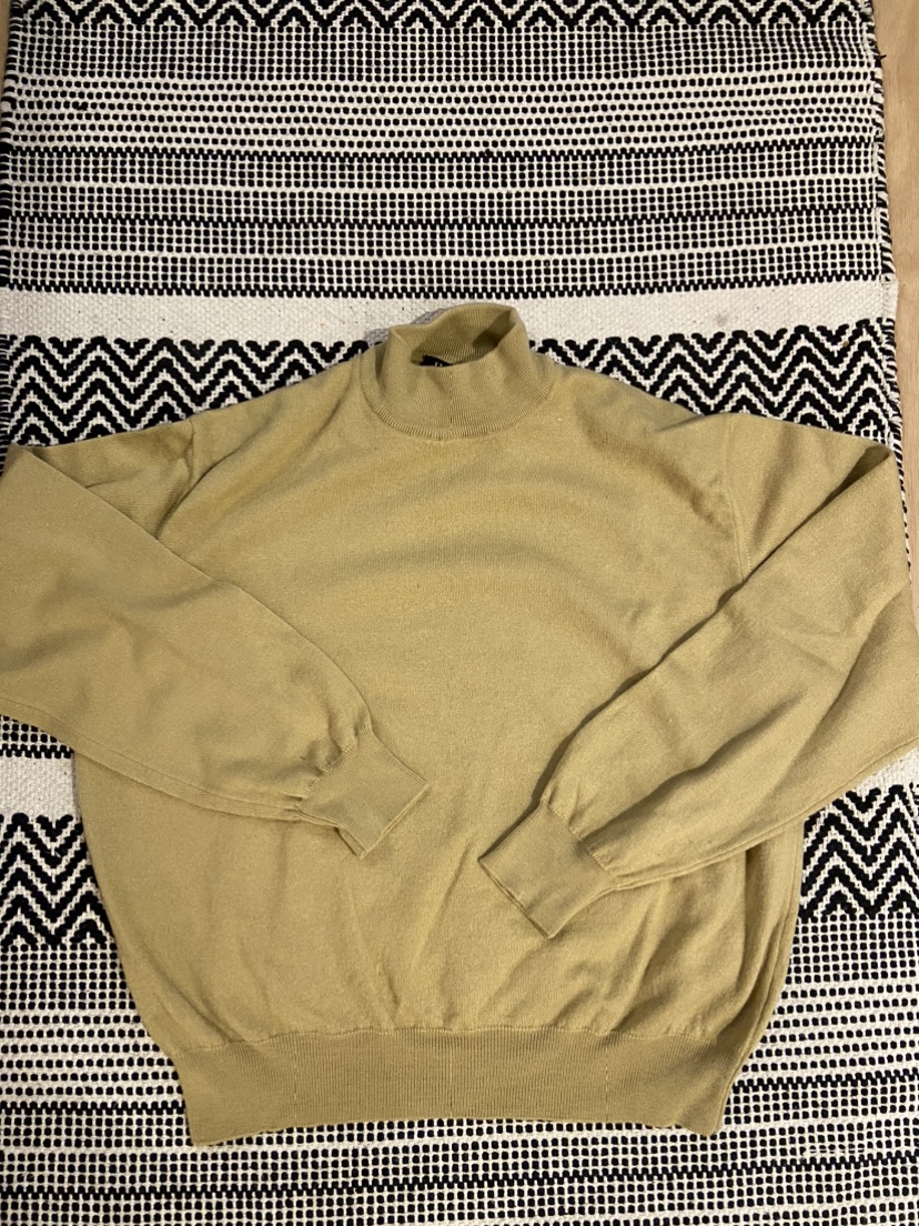 Harry Rosen Merino Wool and Cashmere Mock Turtleneck Sweater image indicator(2)