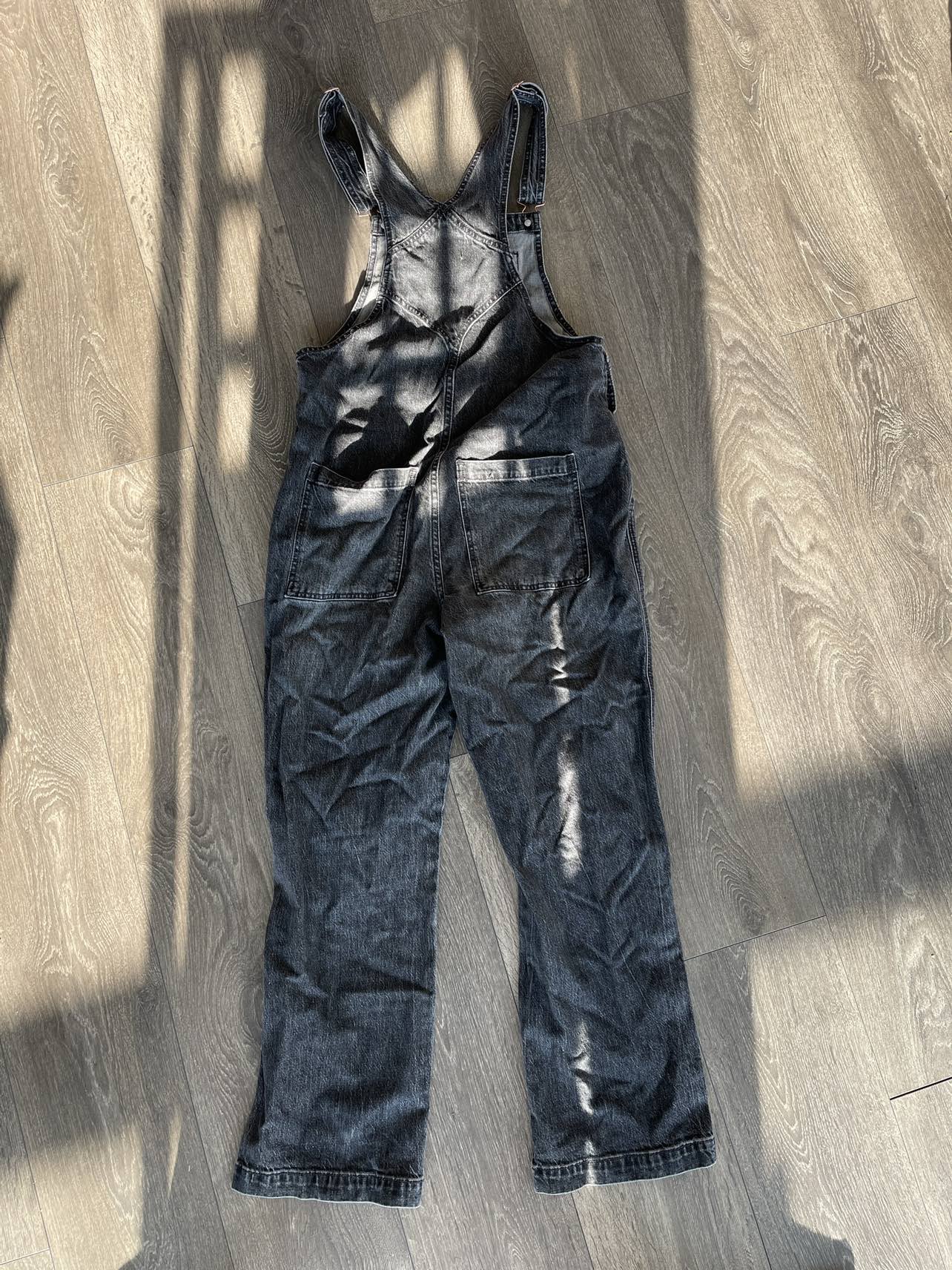 Black Jean Overalls - photo 5