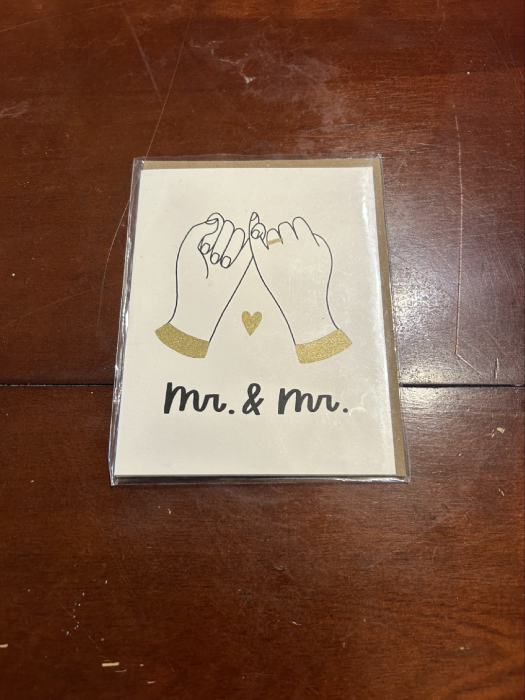 #Freecycle Mr & Mr Wedding / Engagement Cards 1