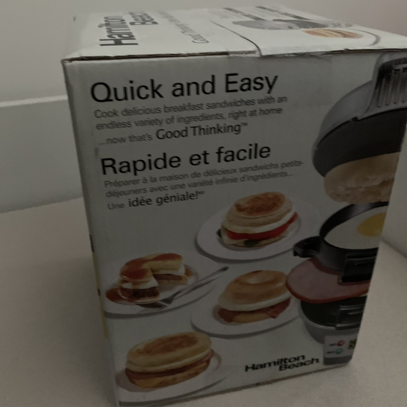 Hamilton Beach Breakfast Sandwich Maker - photo 2
