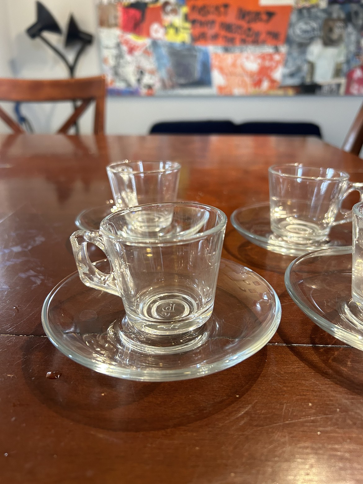 4 Espresso Cups & Saucers ☕️ image indicator(2)