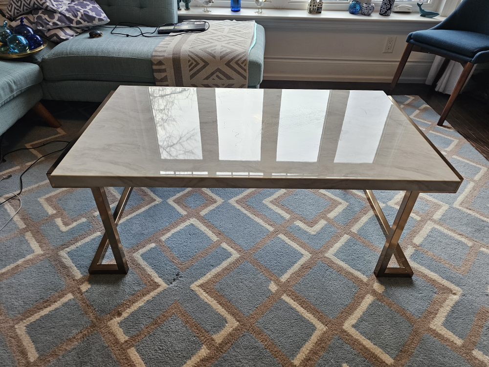 art-deco style coffee table - photo 2