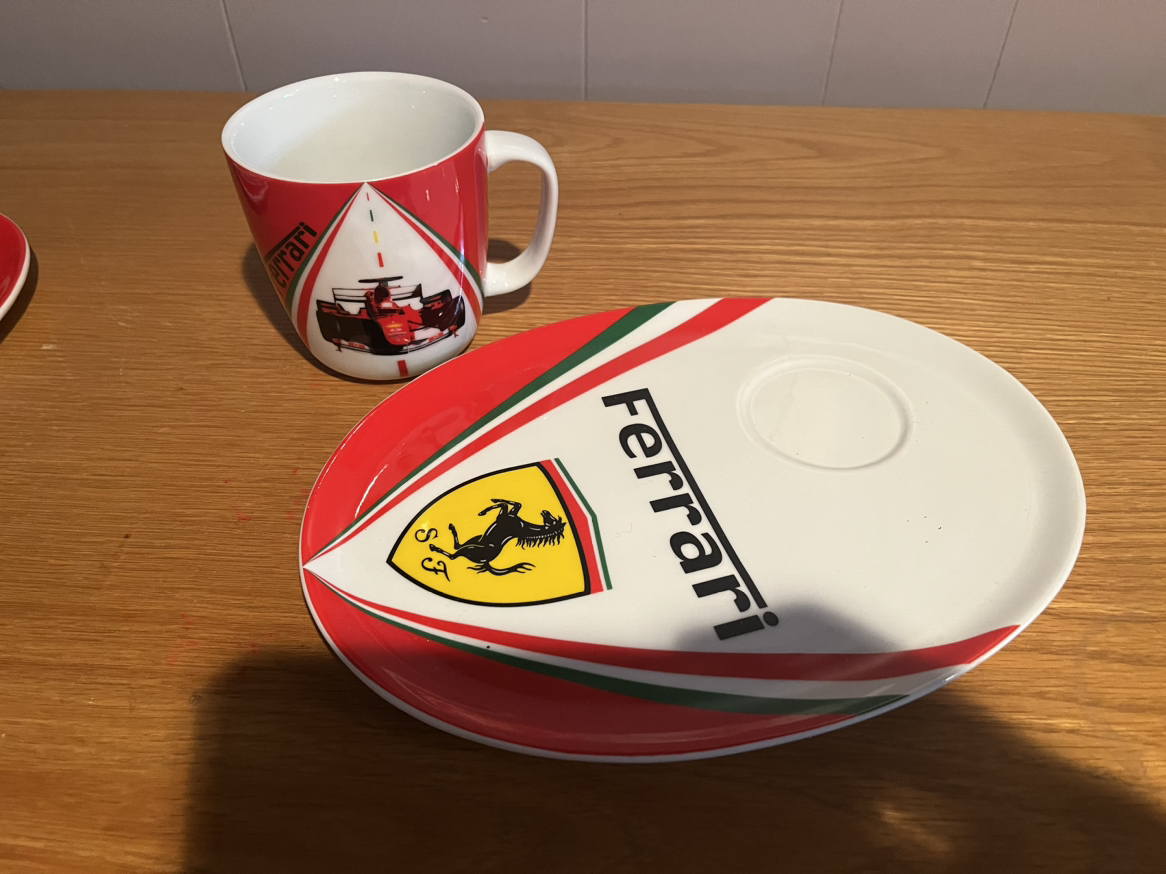 Ferrari Mug with Dessert Plate thumbnail